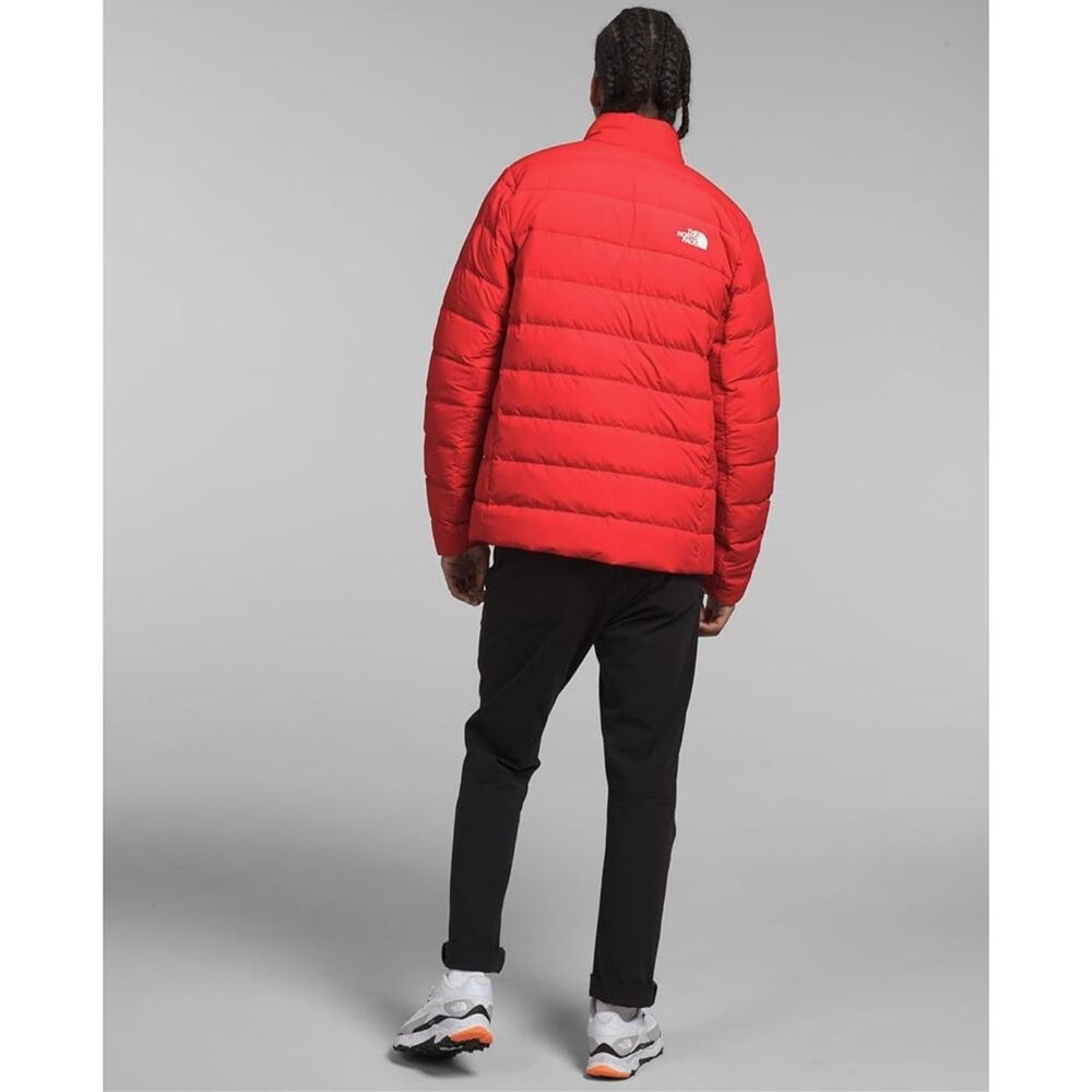 The North Face NWT Aconcagua 3 Jacket Fiery Red Small - Picture 4 of 5